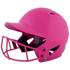 Champro HX Rookie Fastpitch Batting Helmet, Large, Optic Pink