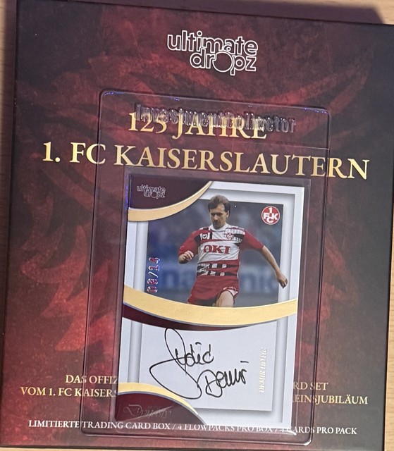 125 Jahre 1.FC Kaiserslautern Ultimate Dropz Trading Card Demir Hotic 08/14