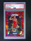 2023-24 Panini Prizm Amen Thompson #150 RC Rookie Red Ice PSA 10