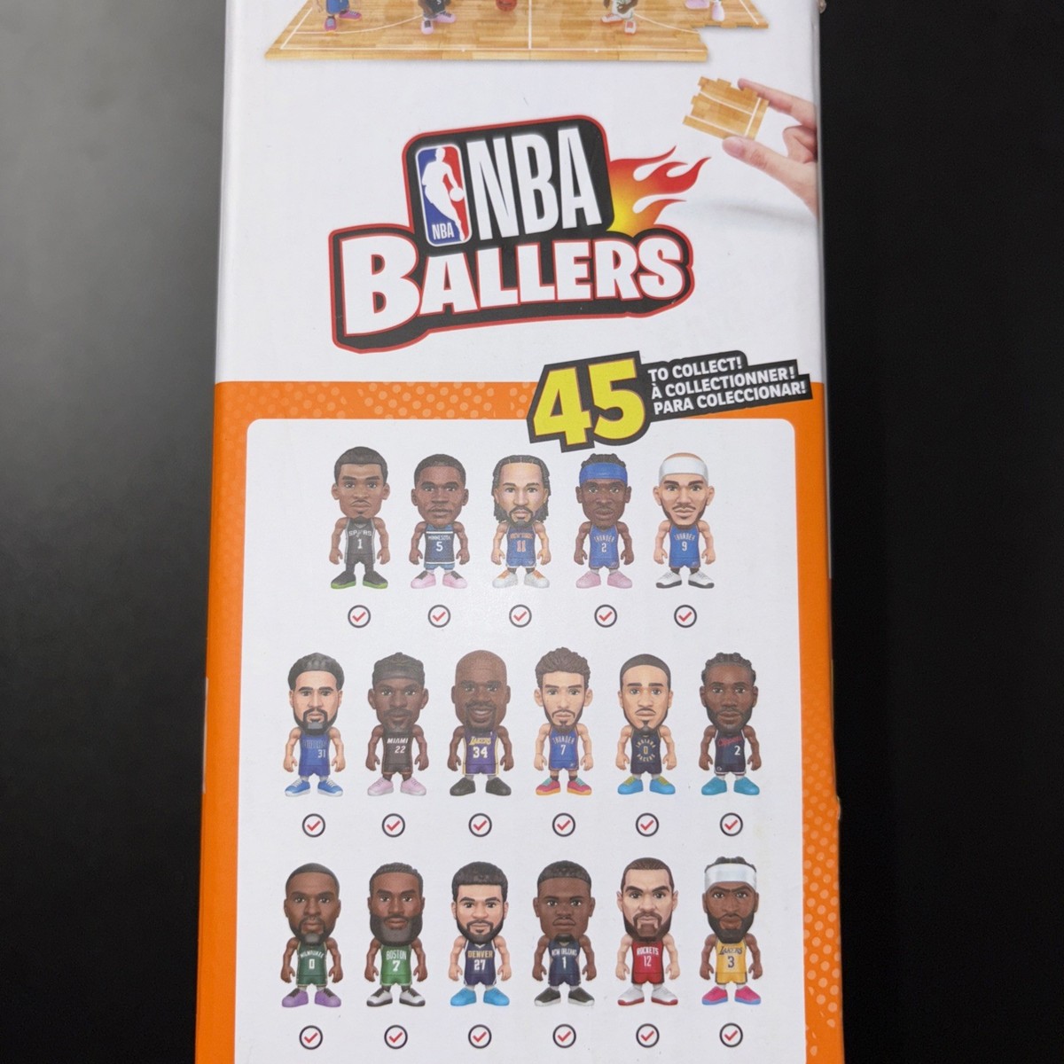 NBA Ballers 5 Surprise フィギュアコレクション　4個 4-pack Ziri 5 Surprise NBA Ballers Series 2 Collectible