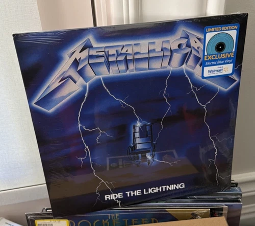 METALLICA Ride The Lightning 12" ELECTRIC BLUE LP Vinyl 2021 EXCLUSIVE sealed