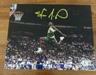 Shawn Kemp Seattle Supersonic Authentic Signed 8x10 Photo BAS Witnessed SlamDunk