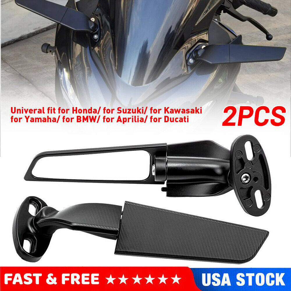 For Kawasaki NINJA ZX10R ZX6R Z636 ZX6RR Wind Swivel Wing For Kawasaki NINJA ZX10R ZX6R Z636 ZX6RR Wind Swivel Wing