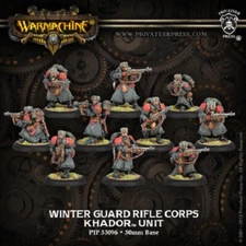 Privateer Press Warmachine Khador  Winter Guard Rifle Corps PIP33096