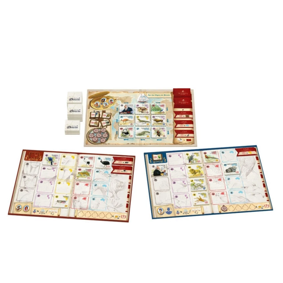 AUF DEN WEGEN VON DARWIN STRATEGIESPIEL VON SORRY WE ARE FRENCH NEU OVP - Bild 2 von 2