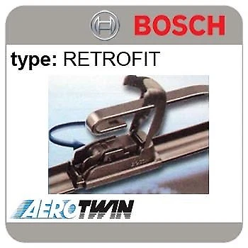 Комплект щеток стеклоочистителя переднего ветрового стекла Mazda CX-3 2015 и далее BOSCH AEROTWIN - Изображение 4 из 4