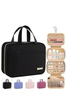 HOTOR Travel Toiletry Bag - Toiletry Bag w/Hanging Hook - Spacious Toiletry Bag 