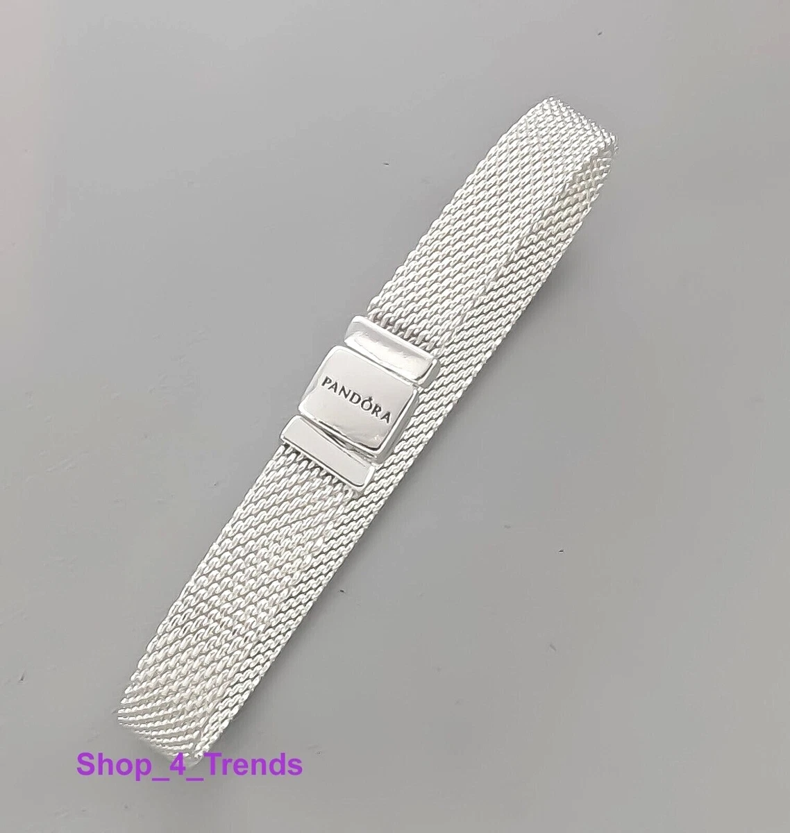 597712 eBay Reflexions™ Mesh Many 100% Silver Pandora 925 Authentic | Size Ale Bracelet