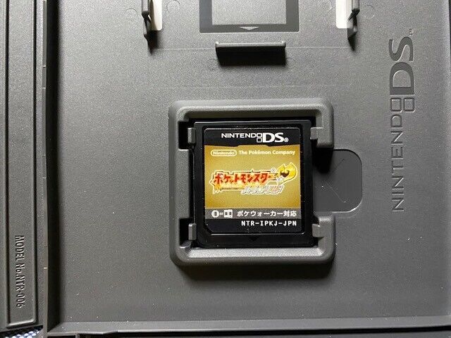 Nintendo DS Pokemon Heart Gold & Soul Silver set Japan NDS w/pokewalker