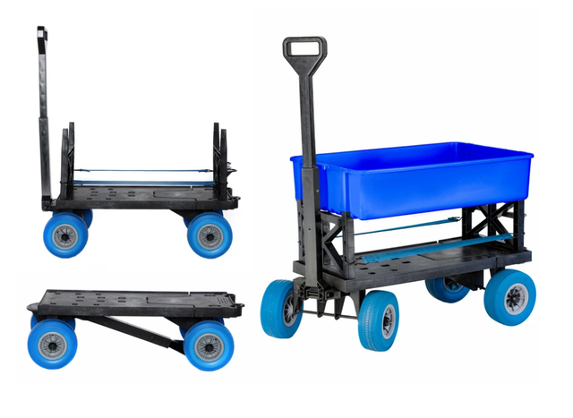 toy carts on wheels