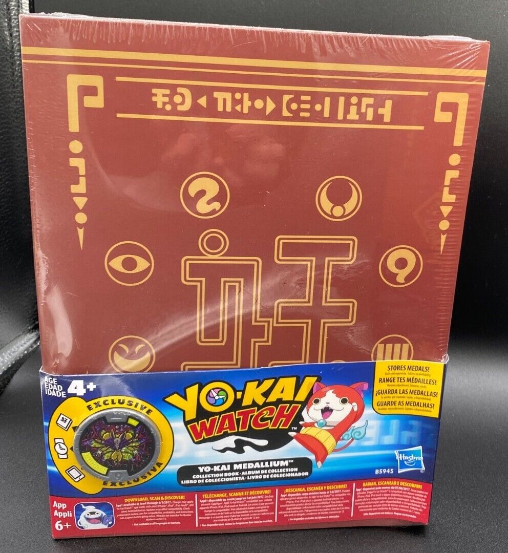 Yo-kai Watch Medallium Collection Book by Hasbro