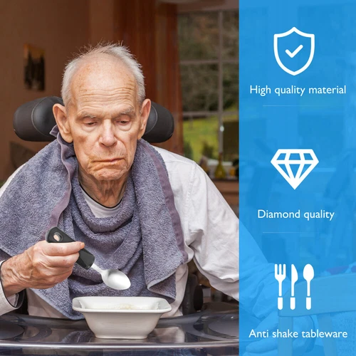4/5PCS Disabled Cutlery Set Arthritis Easy Grip Large Handled Elderly Disability - Picture 14 of 26