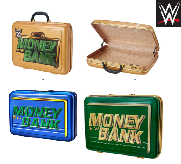 WWE Money in the Bank Commemorative Green/Blue/GOLD classic