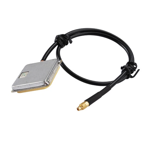 Mini Antena Interna GPS con Enchufe MMCX Macho 50ohm RG174 27x27x6.2mm Para Falcom Foto 2 de 3