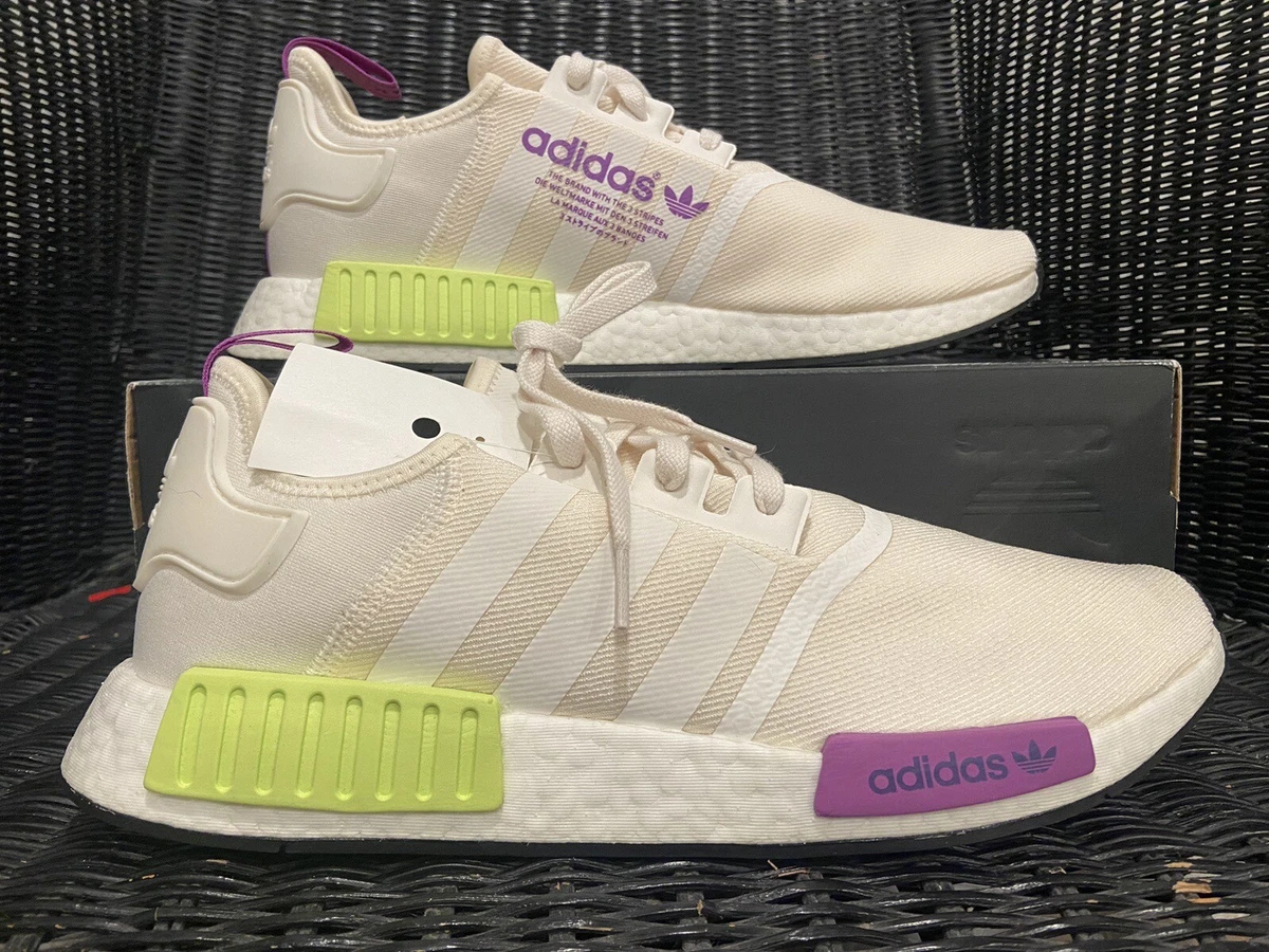 white and purple nmd