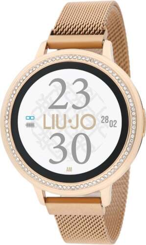 Smartwatch LIU JO LUXURY EYE GLEAM SWLJ070 Acciaio Rosè Mesh Touchscreen - 第 1/1 張圖片