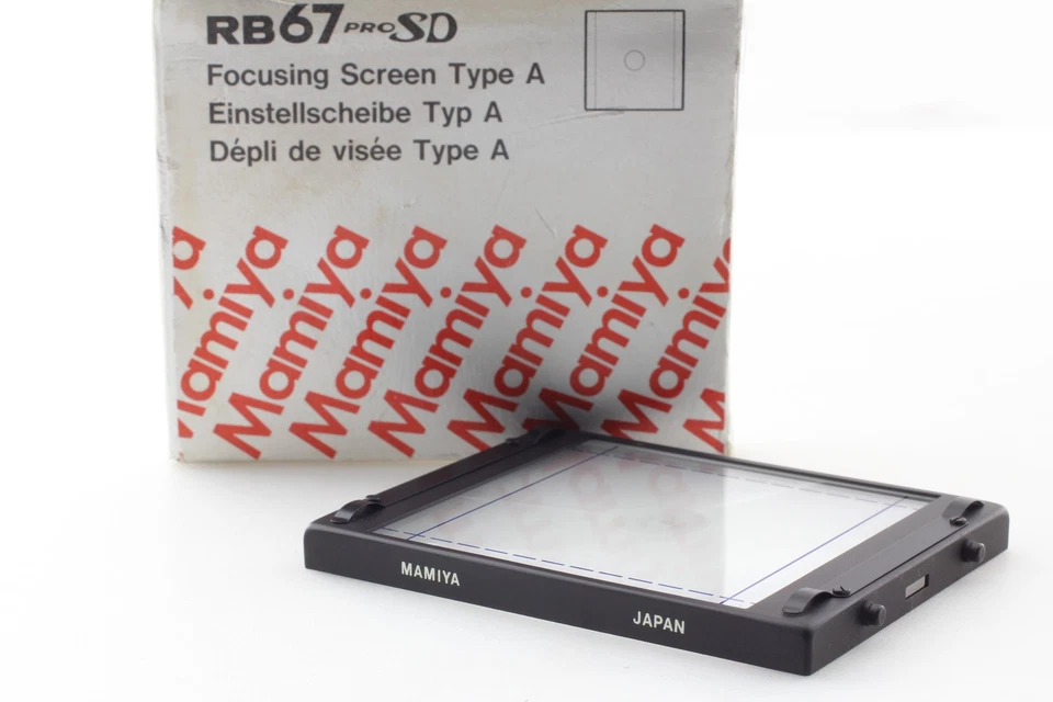 No.6 [MINT] Mamiya RB67 Micro Split Focusing Screen 45° For Pro S SD From JAPAN - Image 3 of 4