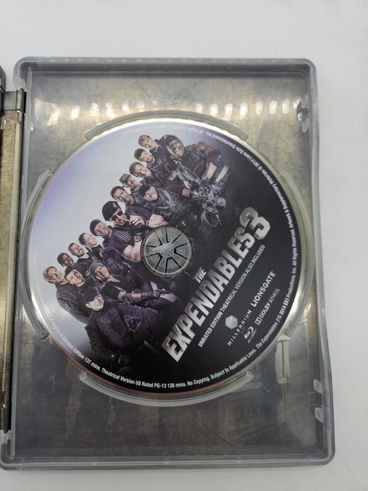 2014 - The Expendables 3 Blu-Ray Steelbook  - Image 3 of 4