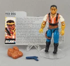Hasbro G.I. Joe ARAH Vintage Action Figure w/ File Card - Red Dog