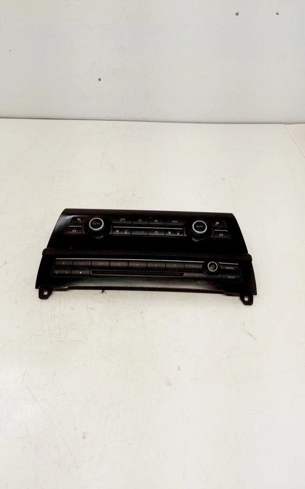 2014 BMW 535i Xdrive rádio áudio FM AM A/C aquecedor painel de controle climático fabricante de equipamento original - Imagem 3 de 4