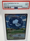 2024 Mew EX SIR 232/091 Pokemon S&V Paldean Fates Bubble Mew PSA 9 Mint