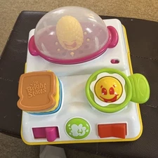 See VIDEO RARE ~ KIDS II Bright Starts Giggling Gourmet ~ English/Spanish/French