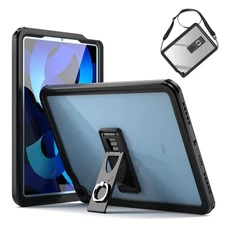 Waterproof Case For iPad Air 5th/4th Gen 10.9" Heavy Duty Shockproof Stand Cover