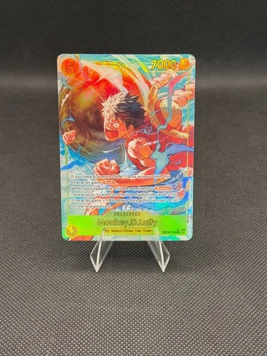 One Piece Monkey.D.Luffy (Alt Art) OP15-119 SEC Adventure on KAMI's Island