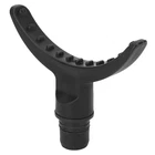 (Black)Muscle Massager Heads Pain Relief Muscle Relax Massage Gun Arc Shaped WT
