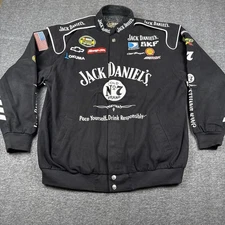 Jack Daniels Chase Authentics Jacket Mens 2XL Driver Clint Bowyer NASCAR Racing
