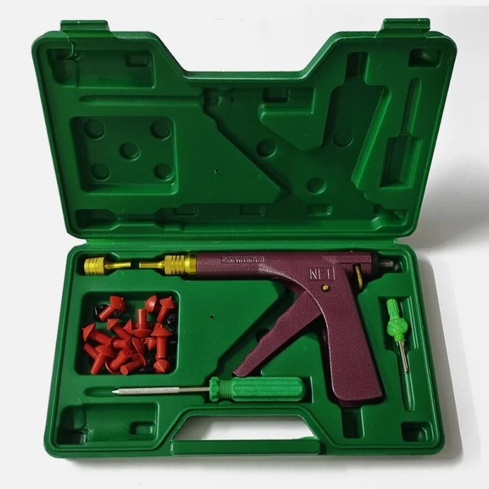 Tubeless Tire Wheel Repair Gun Kit For motorcycles trucks tractors SUVs trailers - Image 3 of 4