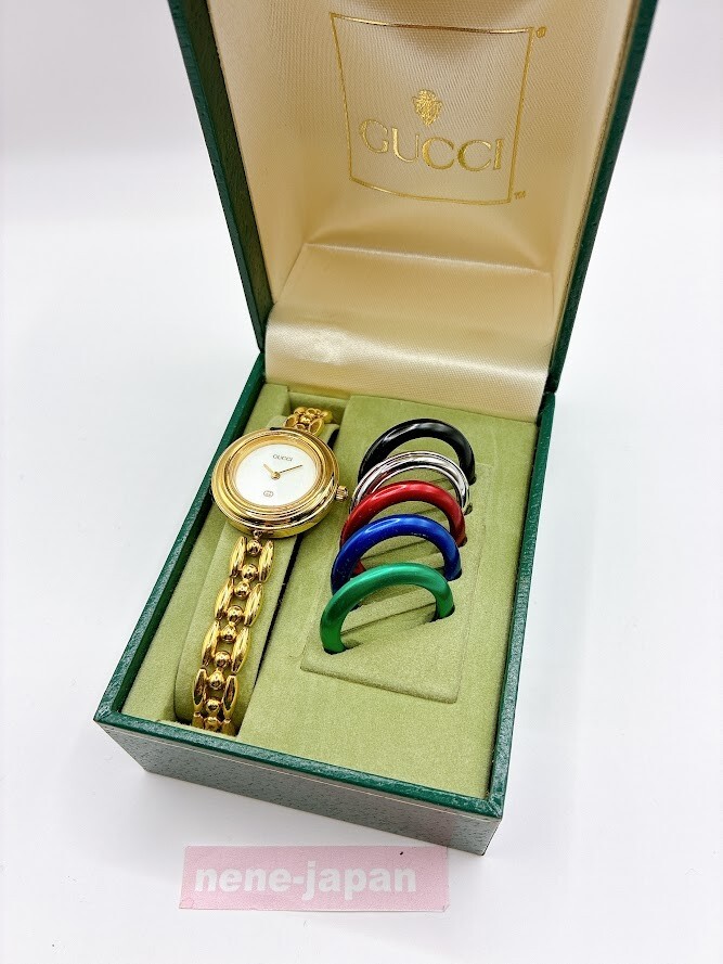 Gucci Change Bezel 11/12 6 Colors Watch with BOX & tags