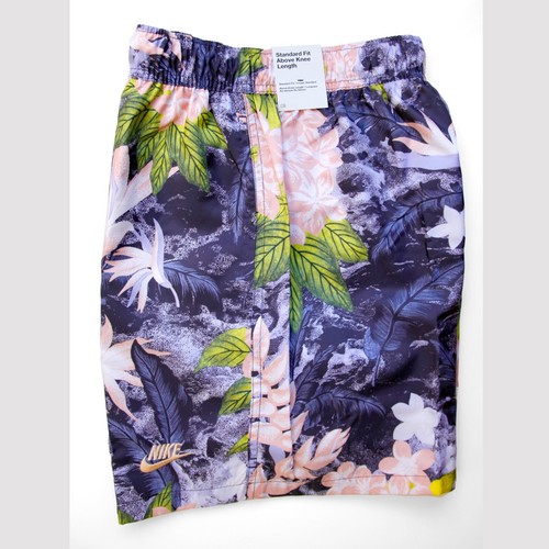 Nike Men's 6" Swim Shorts Volley Above the Knee Fit Tropical Green Size SM - Picture 6 of 6