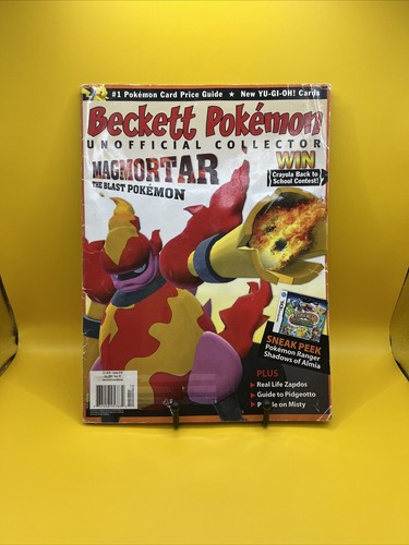Beckett Pokemon Unofficial Collector Magazine october 2008 - Picture 1 of 3