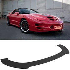 For Pontiac Firebird Trans Am Front Bumper Lip Splitter Chin Spoiler Gloss Black