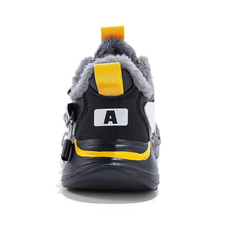 Invierno Niños Botas de Nieve Niños Cálidas Deportes Zapatos para Correr Niños Informales Tenis Foto 4 de 4