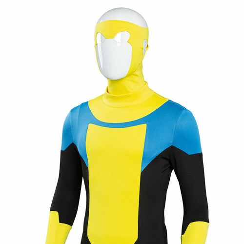 Invincible Cosplay Mark Grayson Costume Halloween Jumpsuit Suit - Picture 7 of 9