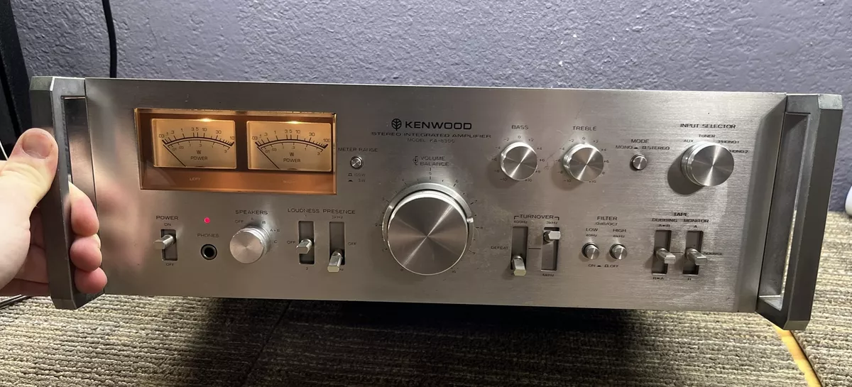 Rare Vintage Kenwood KA 8300 Stereo Amplifier Operational Good Condition 29405