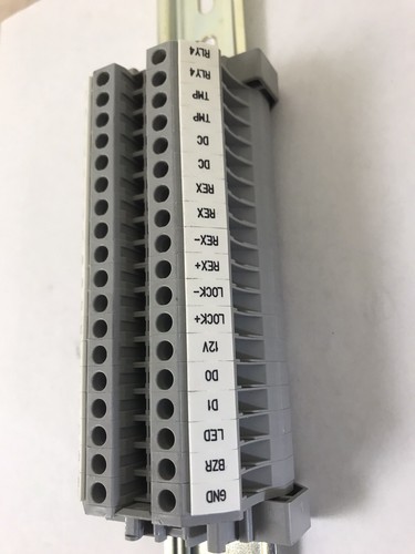 Phoenix Contact UT 4 Gray Grey Wire Terminal UT4 Lot of 18 on rails assy - Picture 3 of 12
