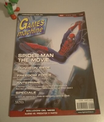 THE GAMES MACHINE 157 TGM JUNI 2002 SPIDERMAN SYBERIA DIE HARD FREEDOM FORCE