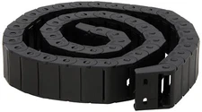 15mm X 30mm Plastic Semi Closed Cnc Machine Tool Cable Wire Carrier Drag Chain 1