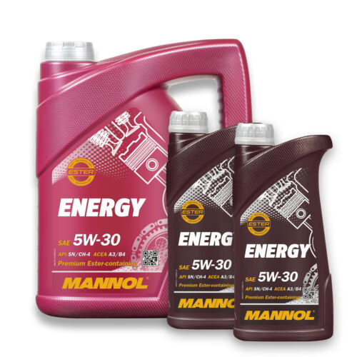 7L Mannol Energy 5W-30 Motoröl 5W30 Motorenöl VW 502.00 505.00 MB 229.3 ACEA B4 - Afbeelding 1 van 4