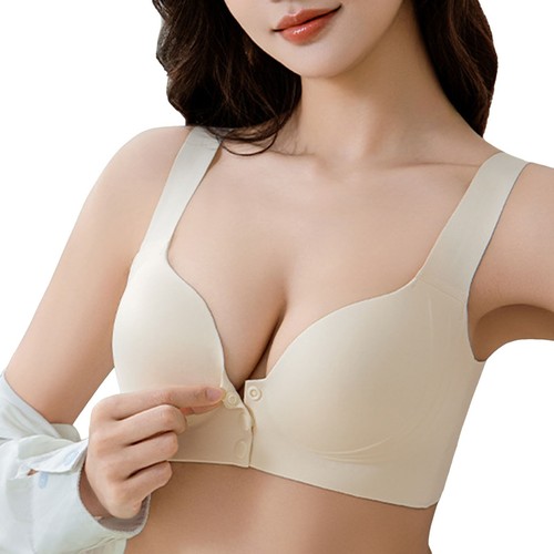 Women's Hands Pumping Bra Maternity Nursing Adjustable Nursing Bra - Picture 23 of 36