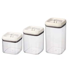 Better Homes & Gardens Canister Pack of 3, Flip-Tite Food Storage Container Set
