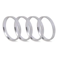 4pcs Aluminium Wheel Hubrings 66.1 to 71.5 Hub Centric Rings OD 71.5 / ID 66.1mm