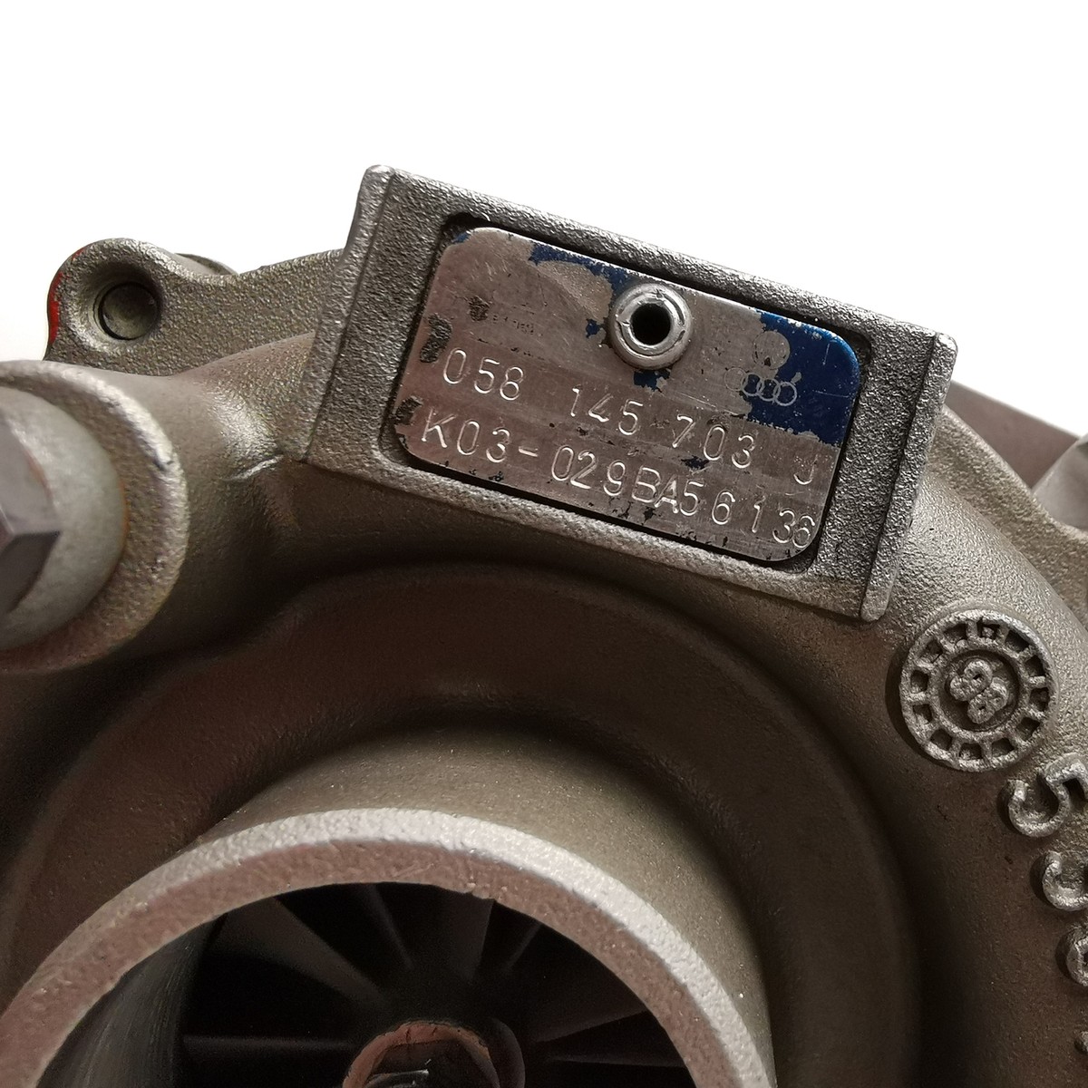 Turbocharger Original KKK BorgWarner 058145703J 53039700025