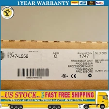 New AB 1747-L552 SLC 500 SLC 5/05 CPU Processor Unit 1747L552 US Free Tax