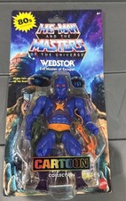 Masters of the Universe Origins Webstor Figure MOTU Cartoon Version New on Card