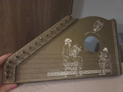 Vintage Jr. Zither La Cetra Magica Harbert Italiana-Milano Made In Italy
