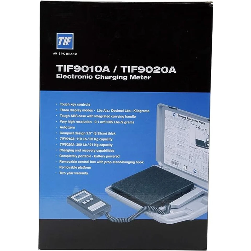 	Escala electrónica de carga/recuperación de refrigerante Robinair TIF9010A Slimline	 Foto 2 de 4